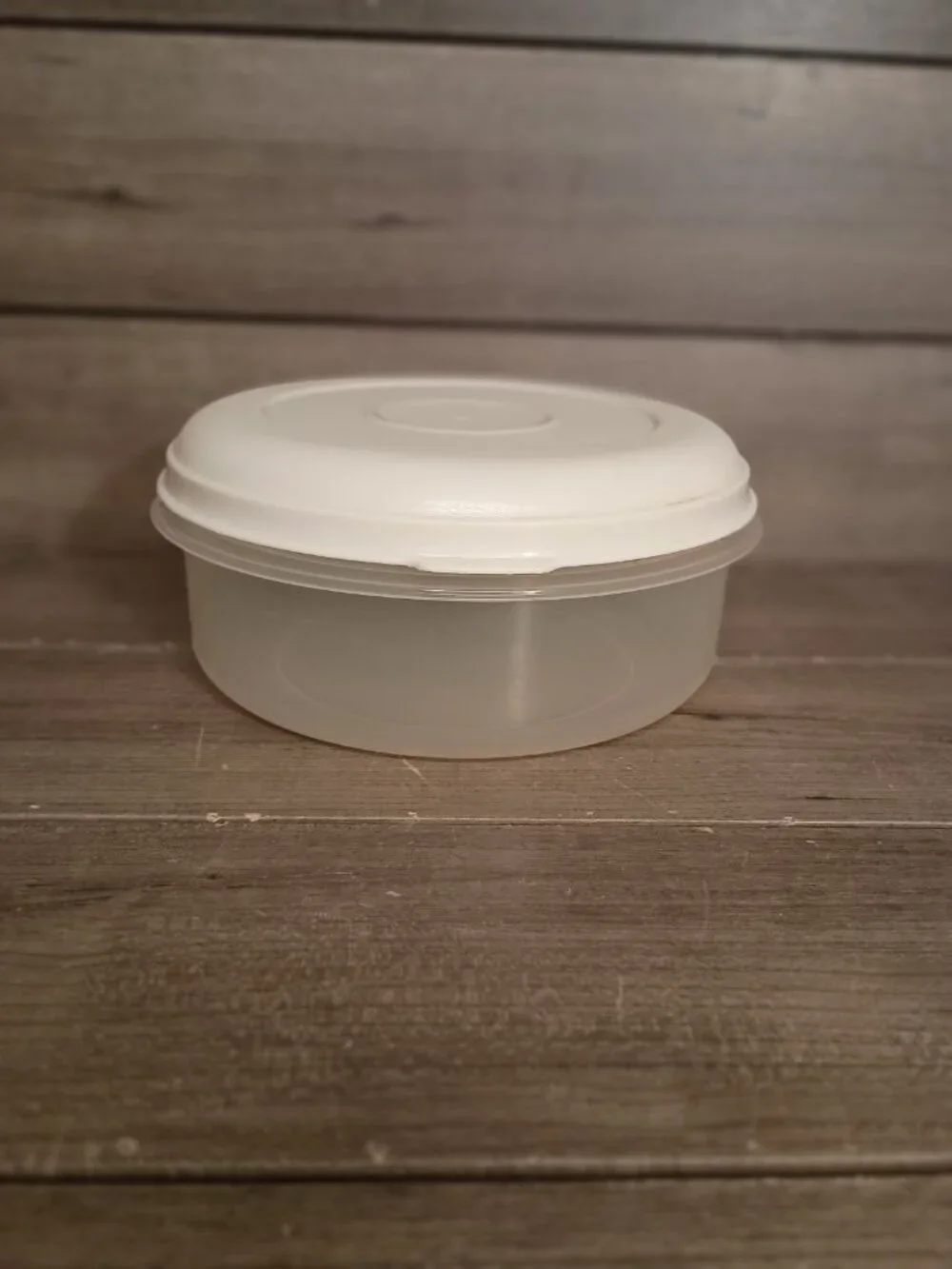Vintage Rubbermaid Serving Saver 0435 2.4Qt #4 Storage Container 0031 White Lid